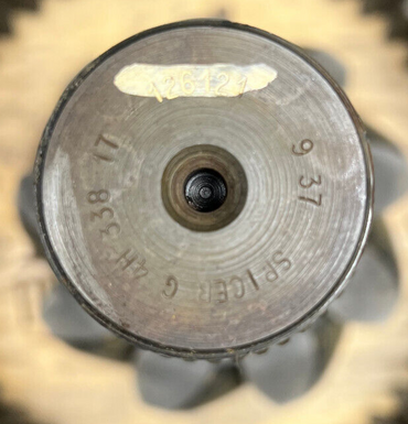 Pinion view of 122045 Dana Spicer Eaton RT461 gearset, ratio 4.11 / 5.61, new genuine NOS