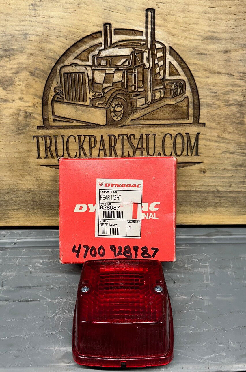 Genuine Dynapac 4700928987 rear light assembly for paving and compaction equipment from Discount Parts Exchange (DPX)