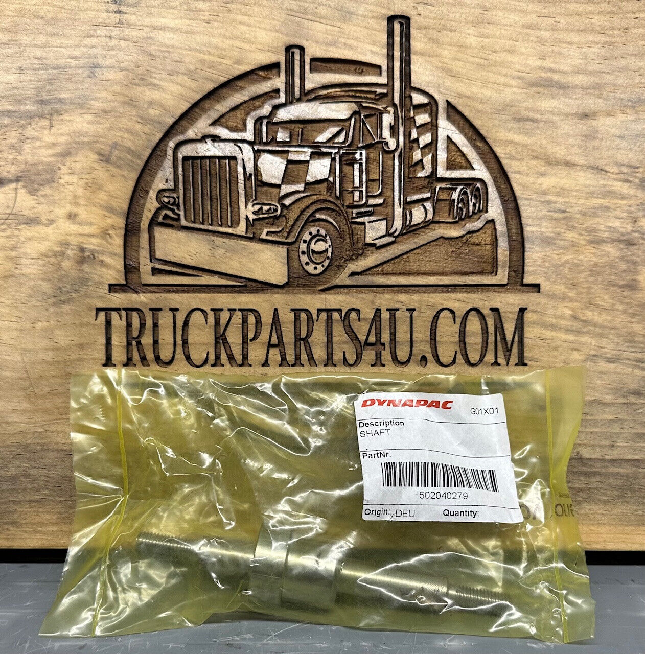 502040279 DYNAPAC SHAFT.  DYNAPAC D502040279  *NEW GENUINE