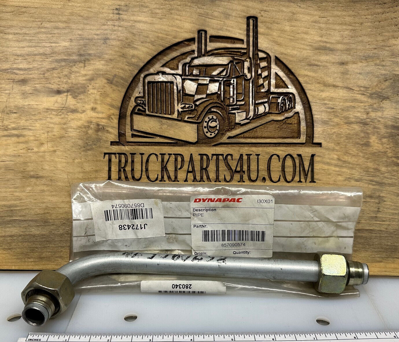 857090574 DYNAPAC FAYAT PIPE. *NEW GENUINE