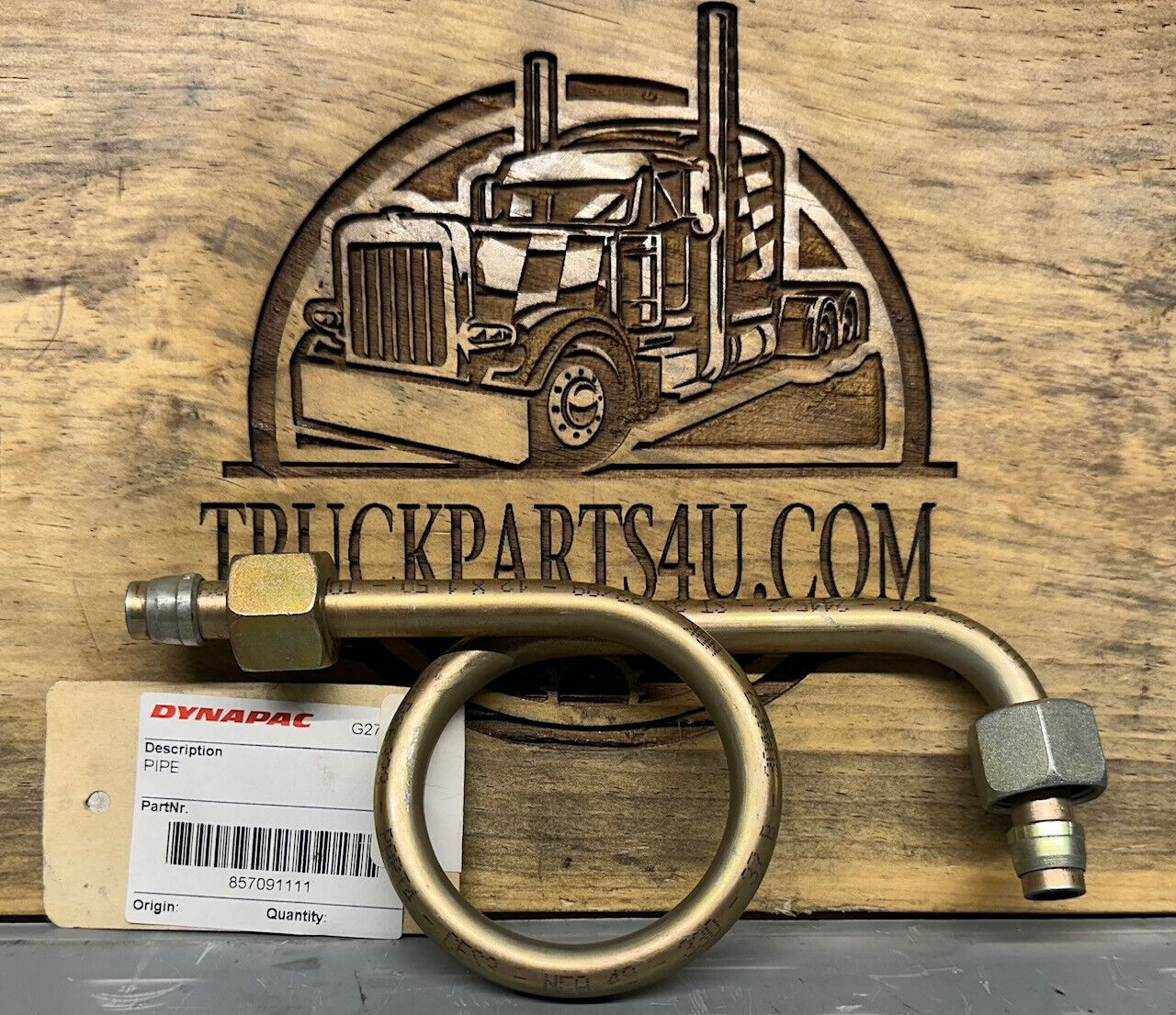 857091111 DYNAPAC FAYAT PIPE LINE ASSEMBLY D857091111.  *NEW GENUINE