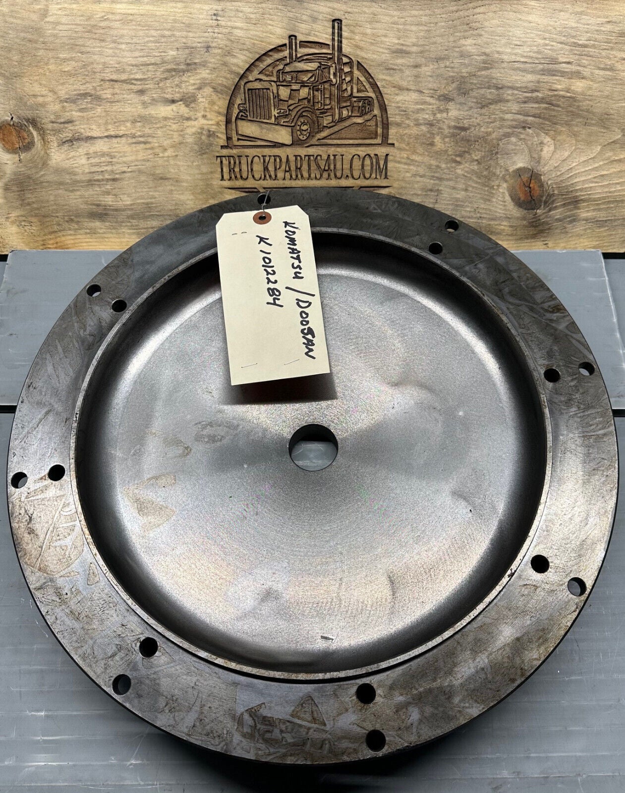 K1012284 DOOSAN, KOMATSU ADAPTER PLATE *NEW,  GENUINE DOOSAN.