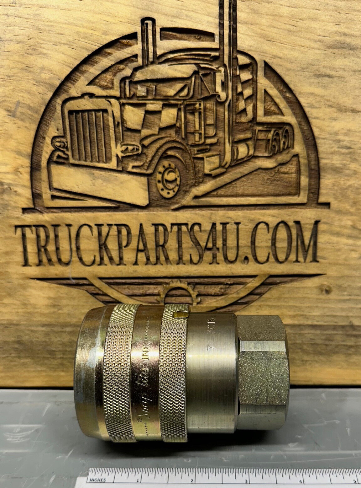 71-3C16-20EF Snap-Tite Parker threaded coupler – high pressure – new (view 3)