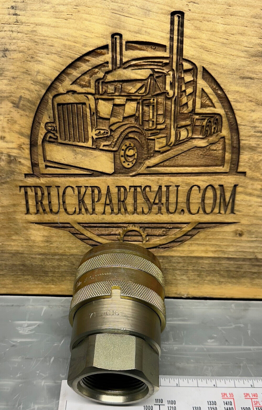 71-3C16-20EF Snap-Tite Parker threaded coupler – high pressure – new (view 4)