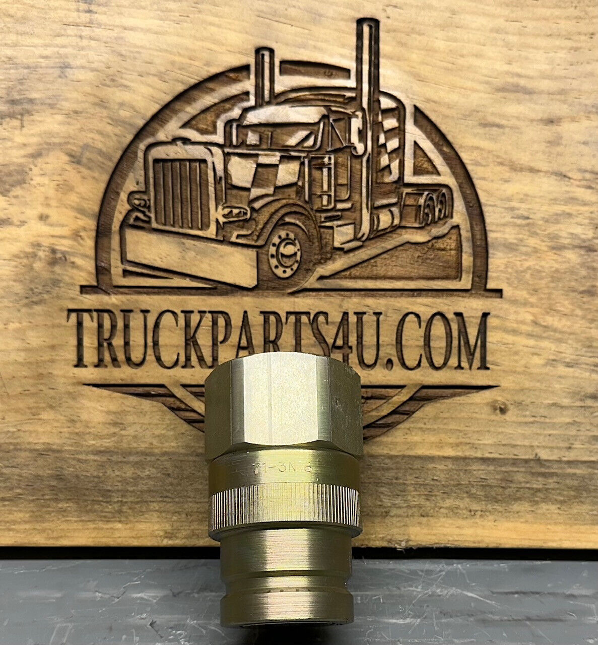 71-3N16-20EF Parker high pressure hydraulic coupler – 71 Series – new (view 1)