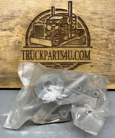 Close-up of 85112512 Volvo / Mack water pump – OEM casting and ID marks