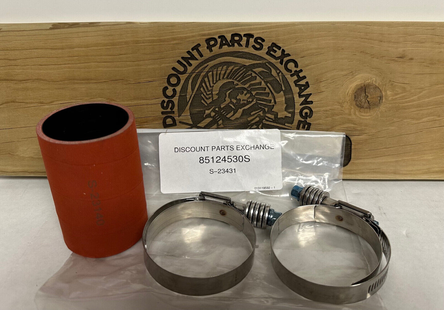 S&S Truck EGR kit S-23431 showing Volvo 21393264 hose and 20920723 clamp