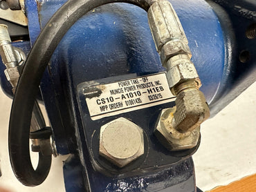 CS10-A1010-H1EB Muncie PTO Tag Close-Up Allison World Transmission New Genuine OEM