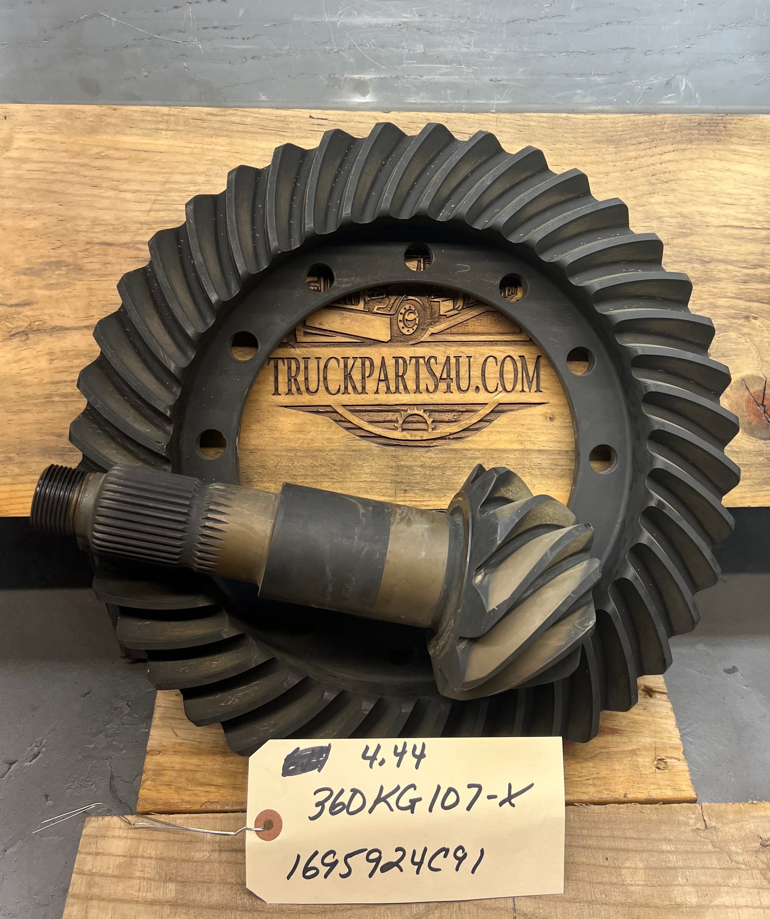 360KG107-X Gearset | Dana S135 S150 G360CA | 4.44 Ratio | New
