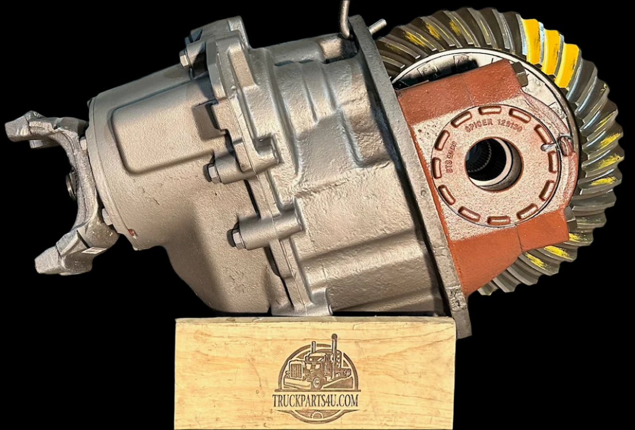 DS404 Eaton Dana-Spicer forward differential | DPE remanufactured heavy-duty axle assembly | side profile view