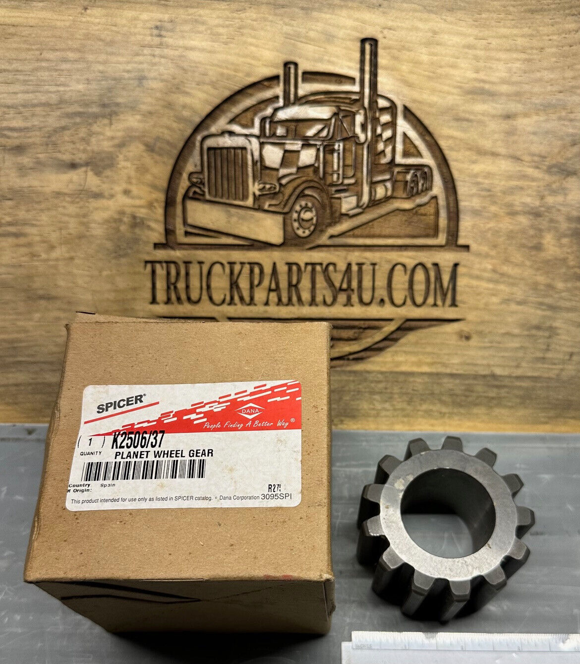 K2506/37 Dana off-highway 13-tooth gear, 2506/37, 2506-37, new genuine