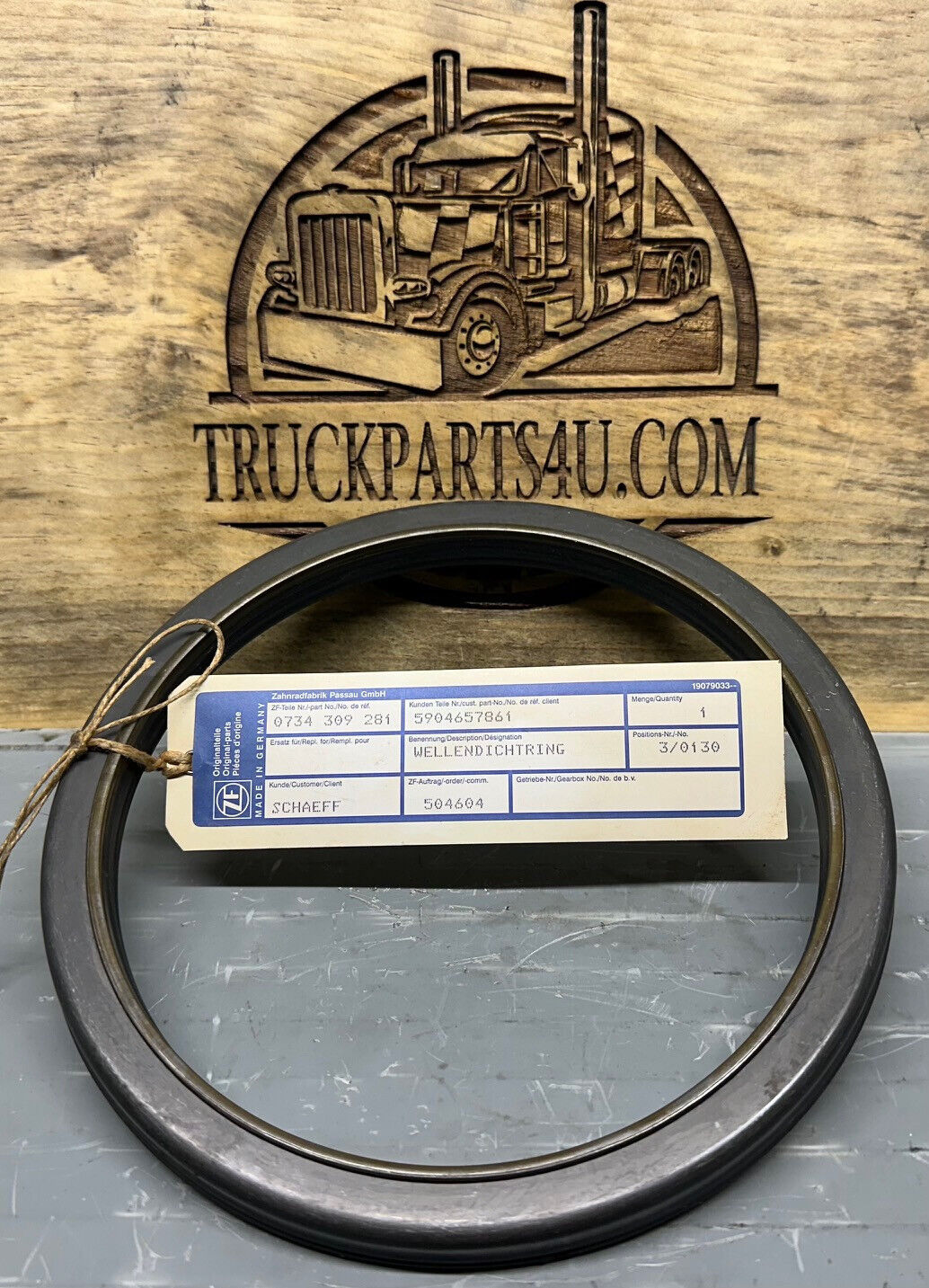 0734309281 ZF Seal | VOE 11710567 | Volvo OEM Seal 734-309-281