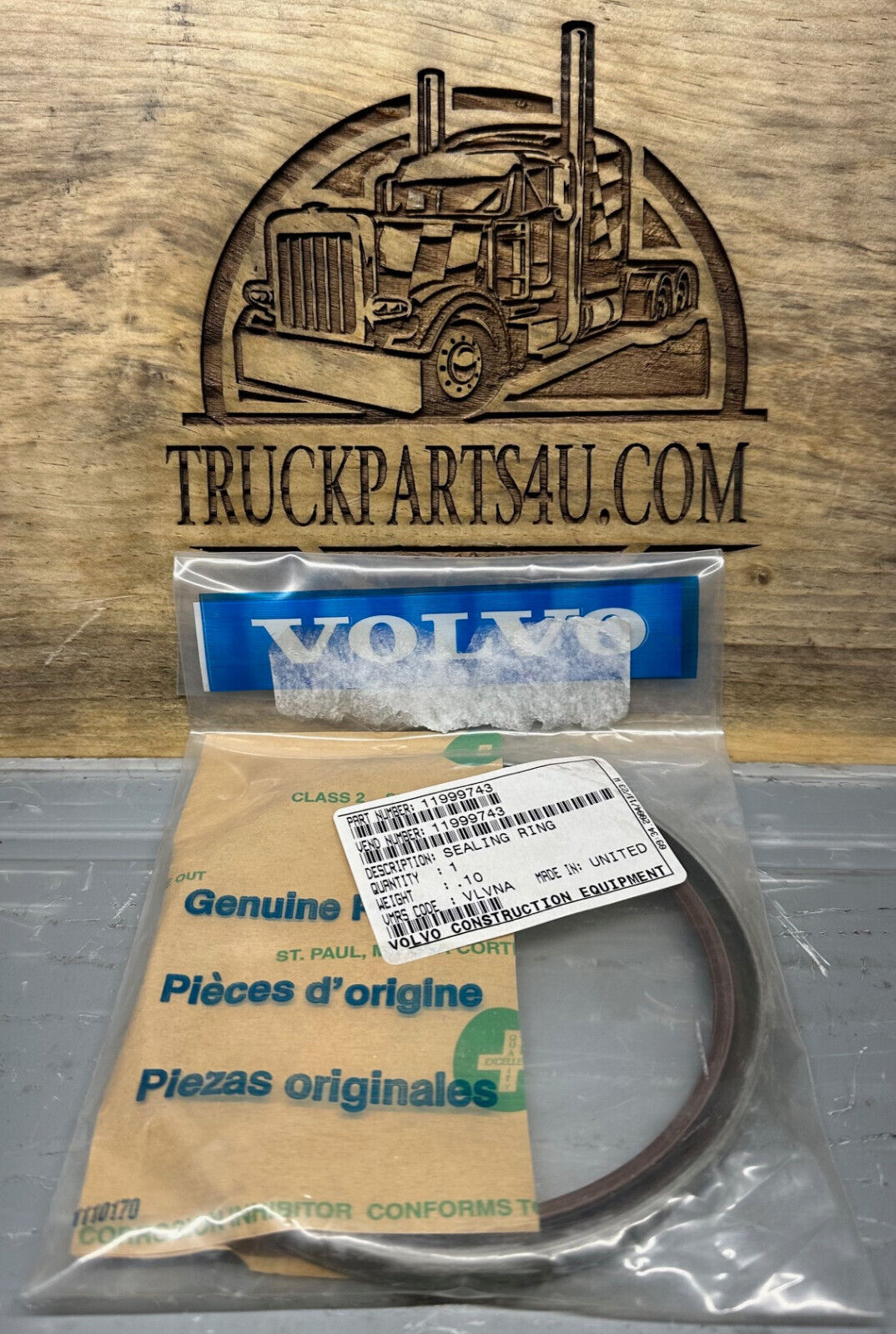 11999743 Volvo Oil Seal – VOE11999743 CR239443 New Genuine