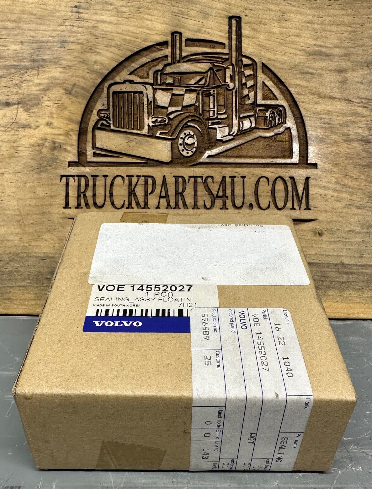 14552027 Volvo Seal – VOE14552027 New Genuine OEM


