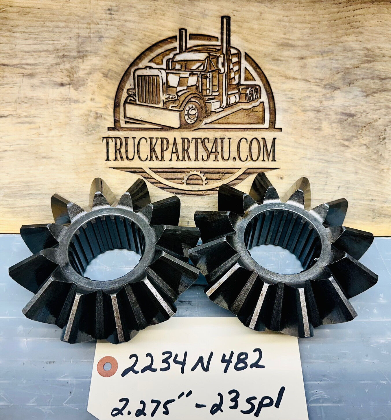 New Genuine Meritor Rockwell AxleTech 2234N482 Axle Gears - 23 Spline - 2.275" Diameter