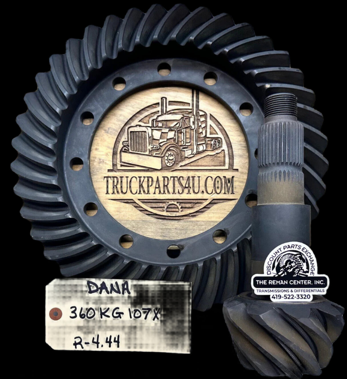 360KG107X Dana Gearset S135/S150 – 4.44 Ratio, Genuine New (Replaces Int 1695924C91)