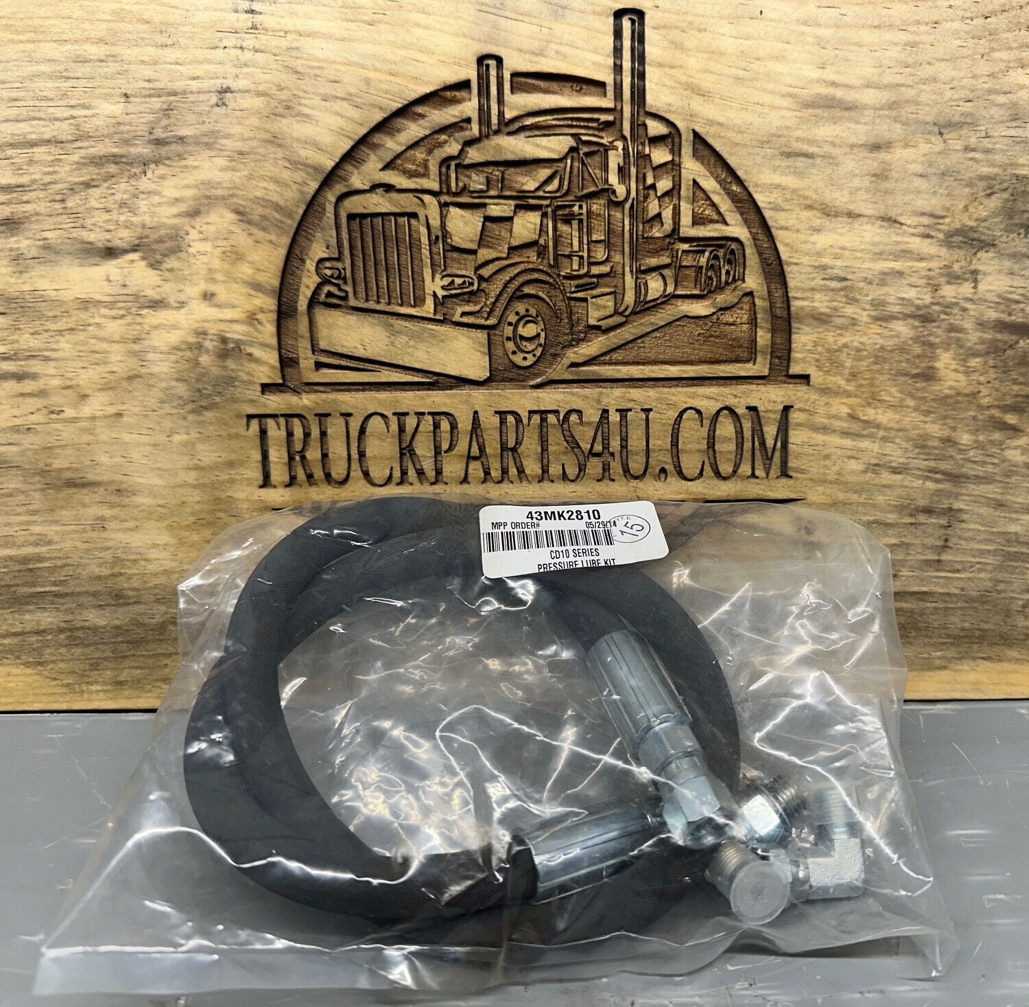 43MK2810 Muncie CD10 Pressure Lube Kit Hose With Fittings Allison Transmission New Genuine OEM