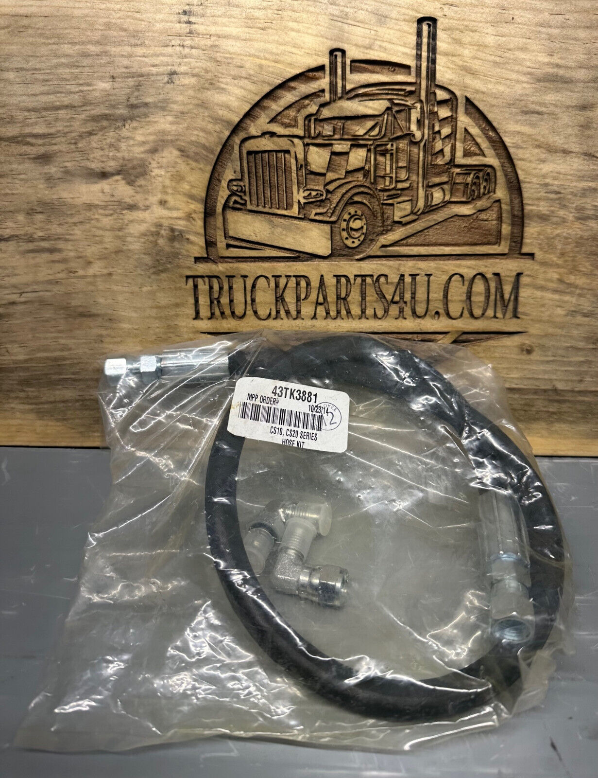 43TK3881 Muncie CS10 C20 Pressure Lube Kit With Fittings Allison Transmission New Genuine OEM