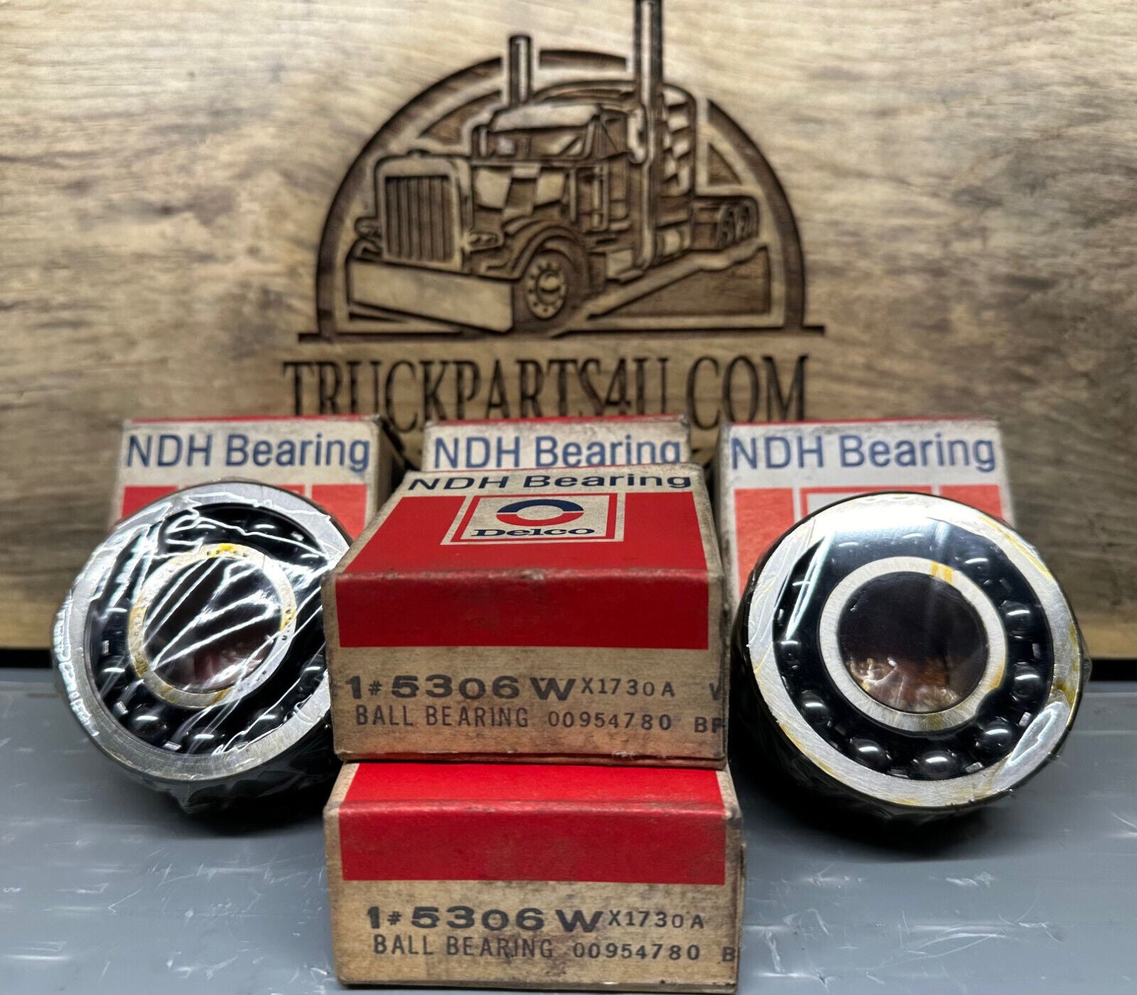 5306W NEW DEPARTURE HYATT,  DOUBLE ROW BALL BEARING, 954780 GM  * NEW (NOS) USA