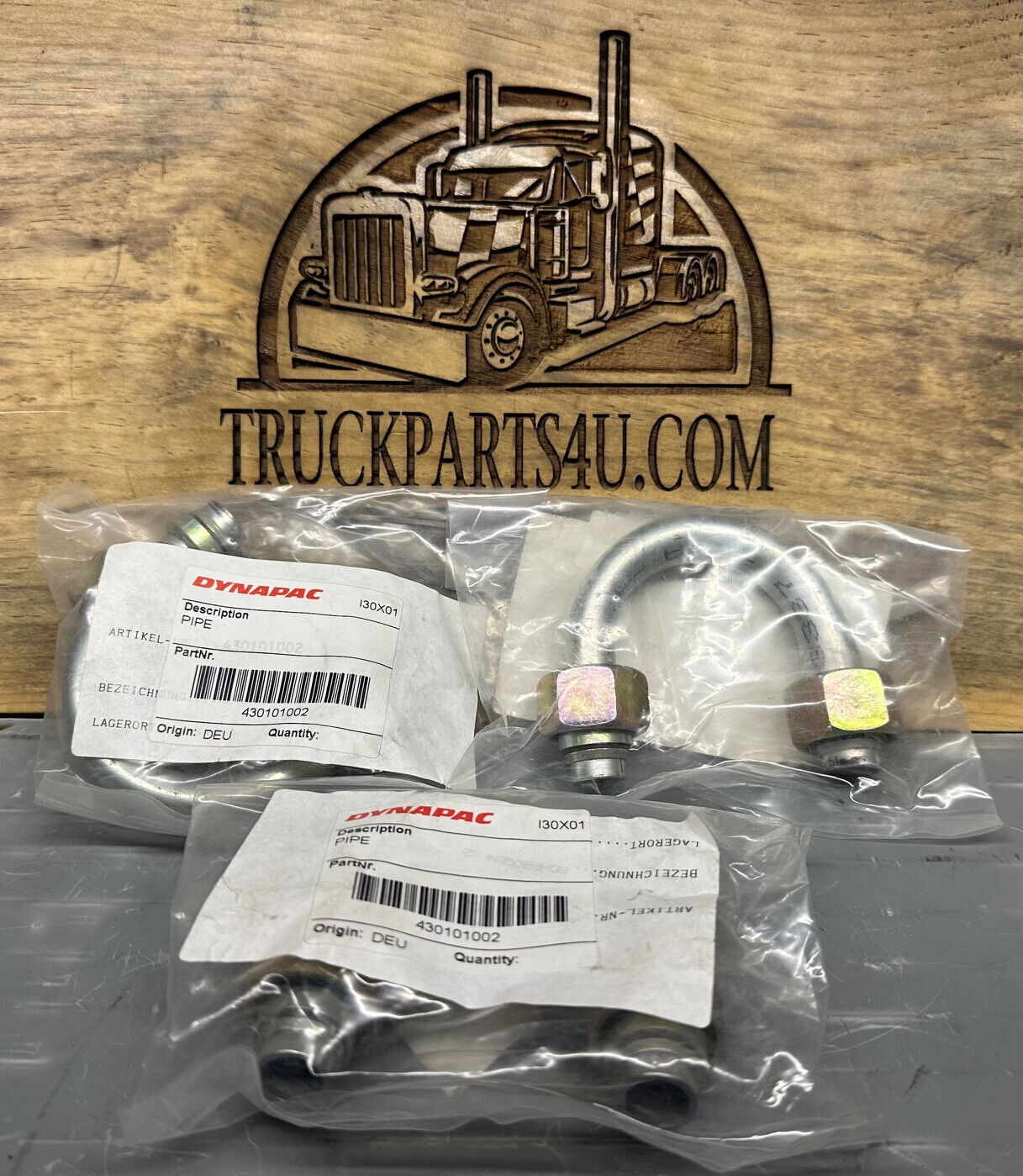 430101002 DYNAPAC FAYAT PIPE BEND.  *NEW GENUINE