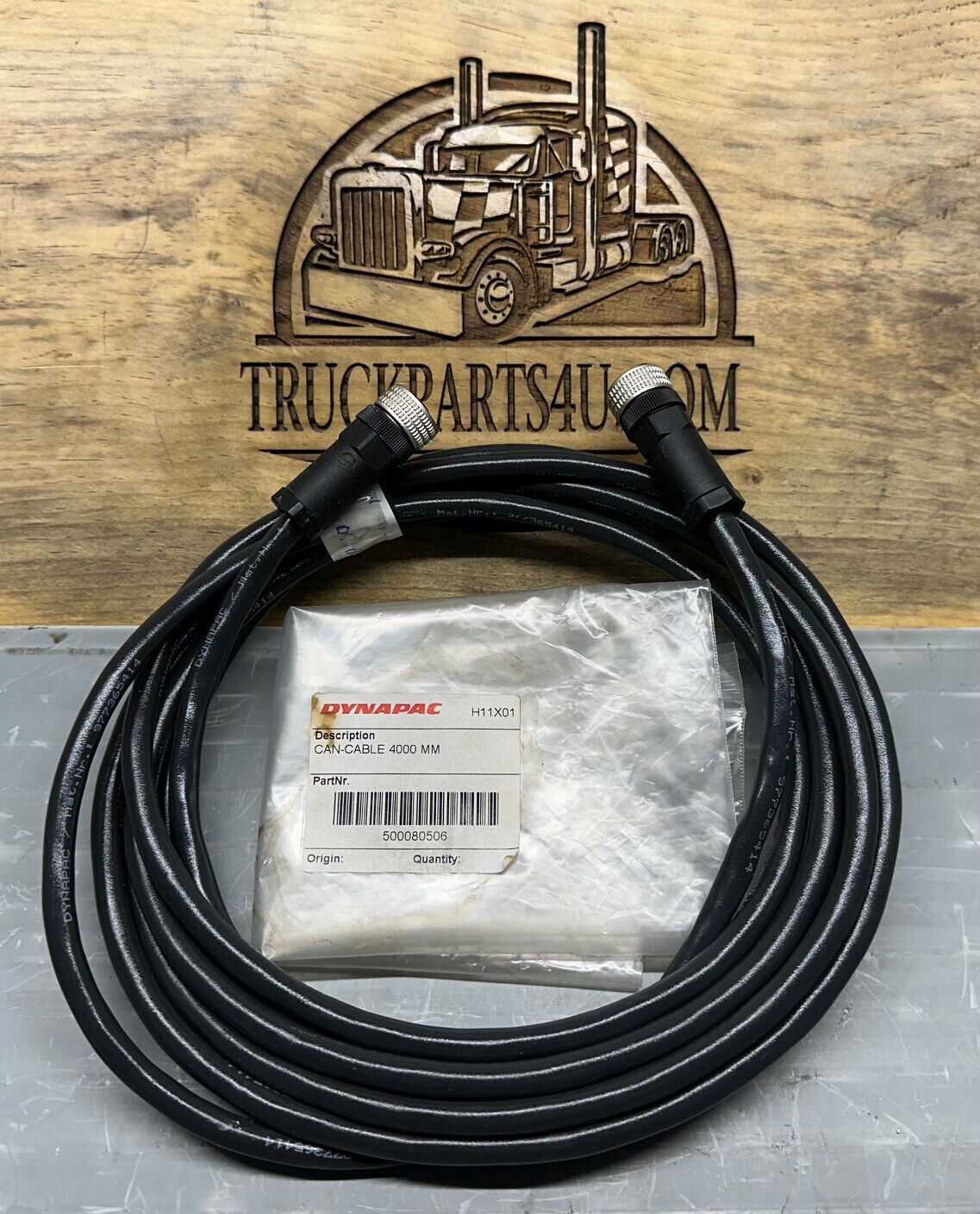 500080506 DYNAPAC FAYAT CAN-CABLE 4000mm, PL2000S. D500080506.  *NEW GENUINE