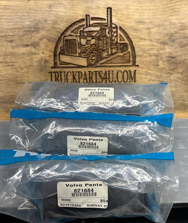 821684 VOLVO PENTA RADIATOR HOSE.  *NEW (NOS) GENUINE