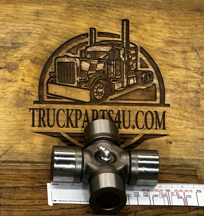 New premium aftermarket 687.35 universal joint kit (GWB 2035 / Dana DT68735) showing the complete cross with caps and lube fitting