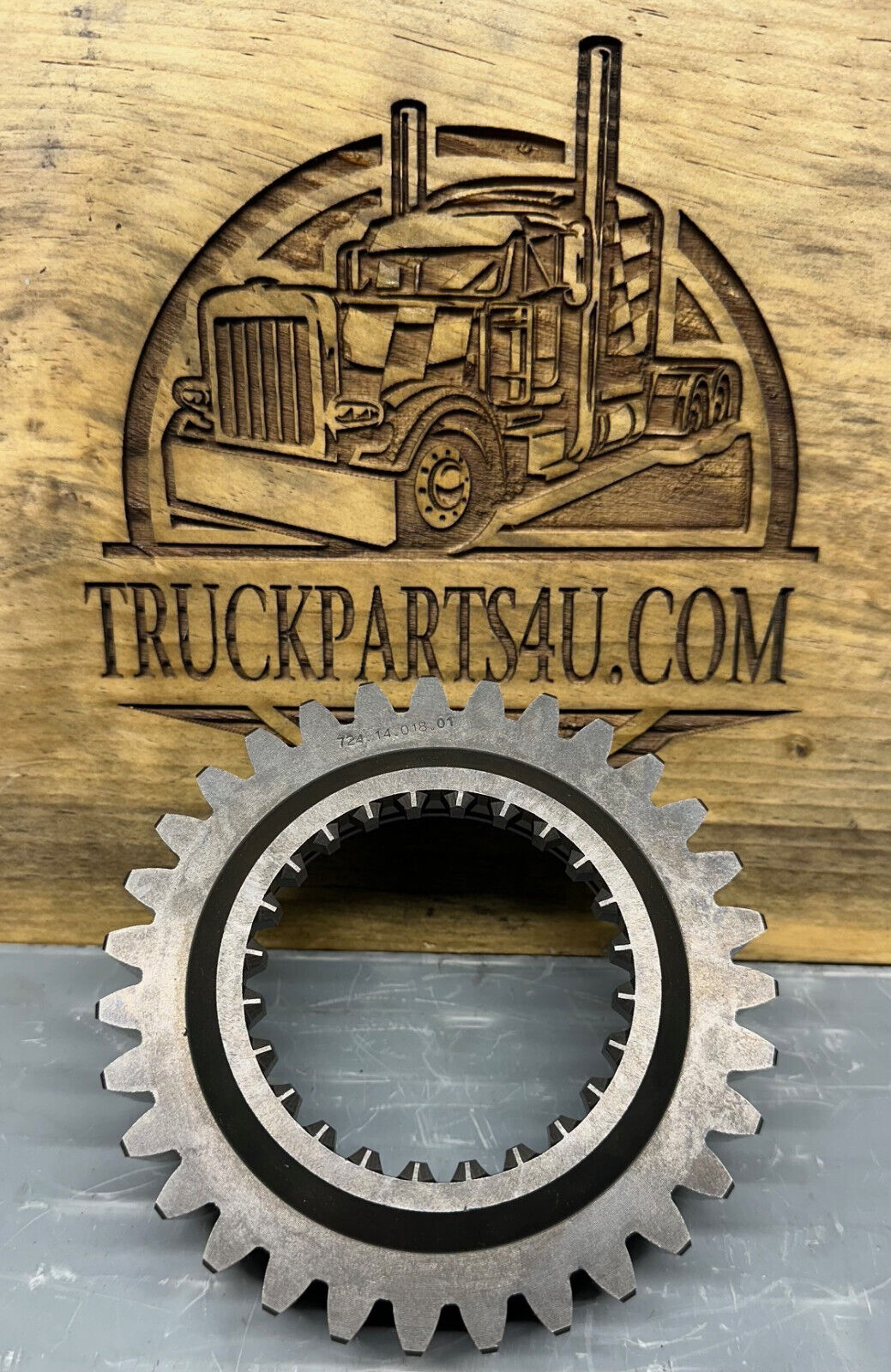724.14.018.01 Dana Off-Highway Clark Gear New Genuine OEM - Heavy Duty Internal Teeth View