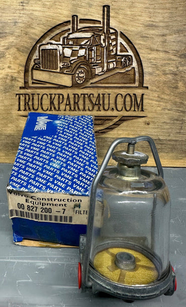 Packaging for Volvo Penta 827200 filter housing – new old stock, genuine