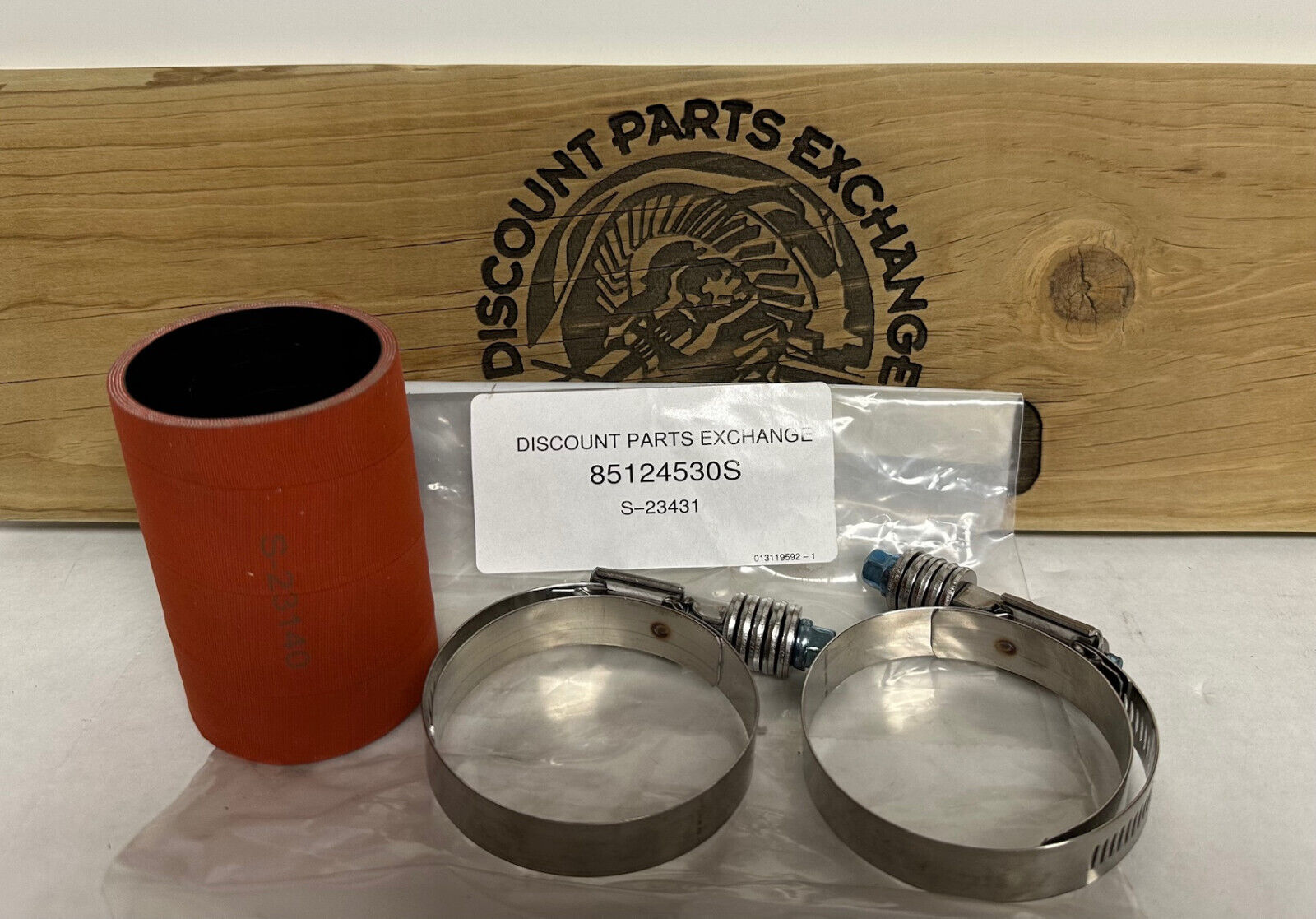  S&S Truck EGR kit S-23431 showing Volvo 21393264 hose and 20920723 clamp