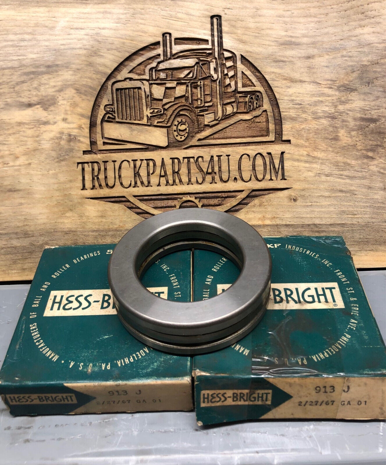 913J SKF 3-Piece Thrust Bearing Set – Hess-Bright