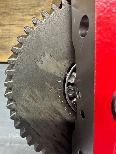 Side view of Parker Chelsea 278XDFJP-B3XD PTO showing 5P913 input gear and housing profile – new (NOS) for Allison transmissions