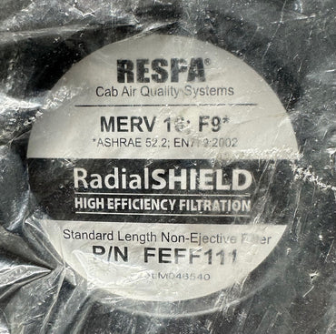 Top view of FEFF111 MERV16 F9 Sy-Klone Air Filter – RESPA-CFX compatible