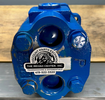 PH803 Galfab Hydraulic Pump – Back View of Housing and Shaft