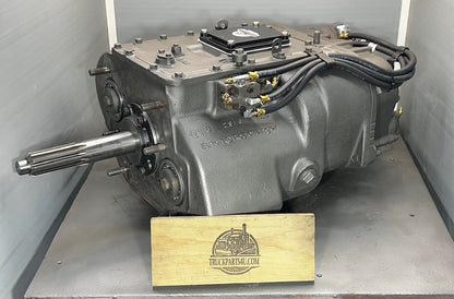 RTLO16713A Remanufactured Eaton Fuller 13-Speed Transmission - Side View featuring A5000 Fuller slave valve air system